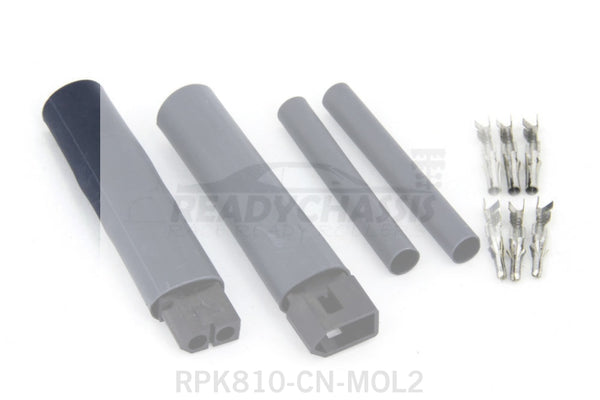 2-Pin Molex Connector Kit Male/Female