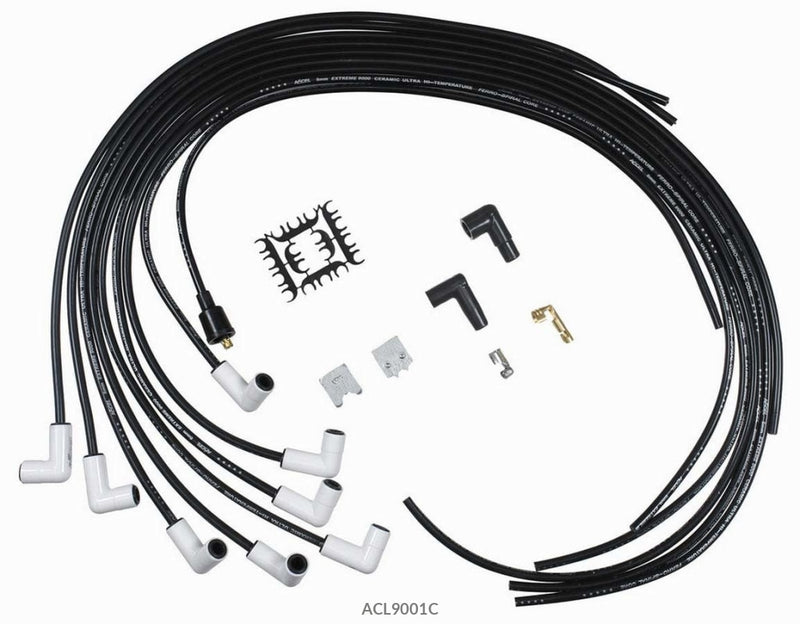  ACCEL 9011C Extreme 9000 Spark Plug Wire Set Ceramic