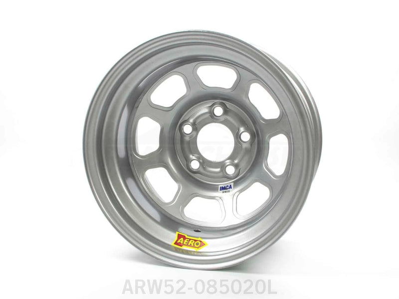 Aero Race Wheels 15x8 2in 5.00 Silver LR 
