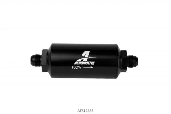10An Inline Fuel Filter 10 Micron 2In Od Black Filters And Components