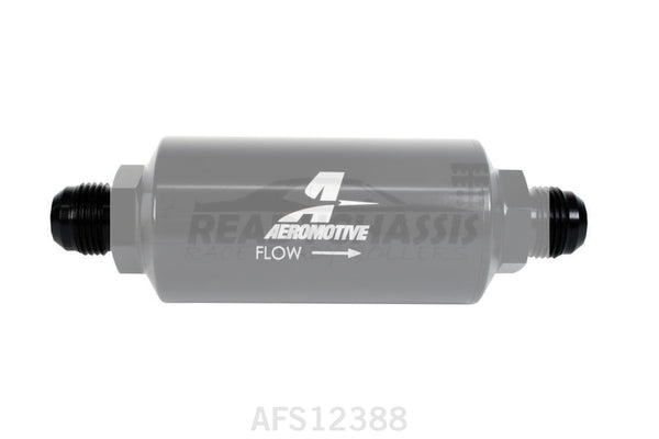 10An Inline Fuel Filter 40 Micron 2In Od Black Filters And Components