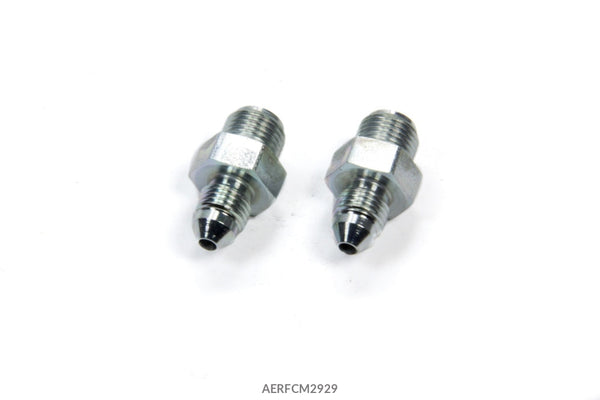 Aeroquip #3 To 7/16-24 Inverted Steel Adapter 