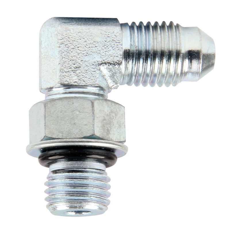 Allstar Performance Adapter Fittings -4 To 7/16-20 90 Degree 2Pk An-Npt And Components