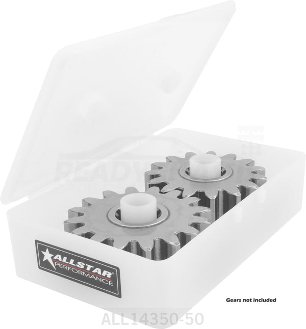 Allstar Performance Qc Gear Tote Plastic White 50Pk Storage Cases