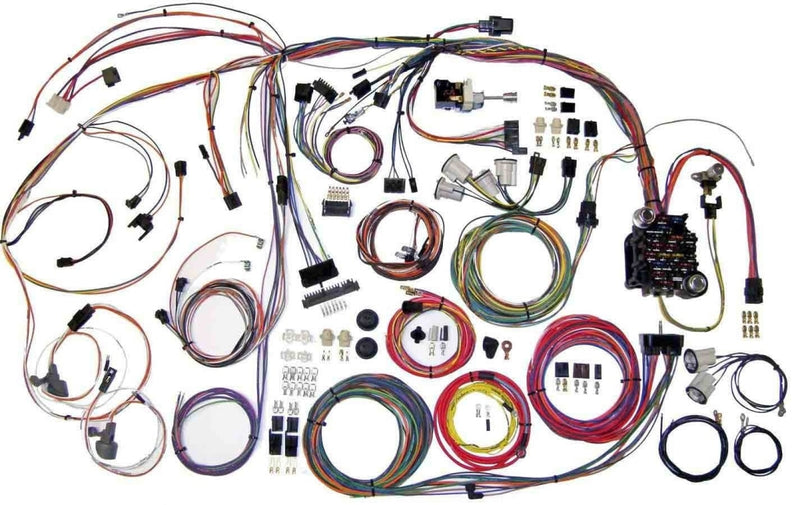 American Autowire 70-72 Chevelle Wiring Harness 510105 Full