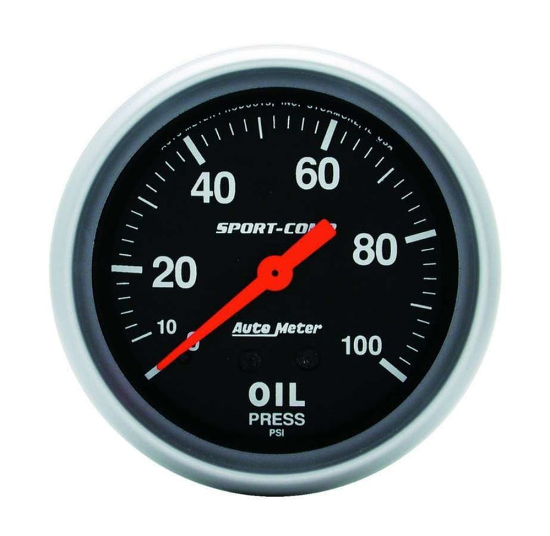 Autometer 0-100 Oil Pressure Gauge Analog Gauges