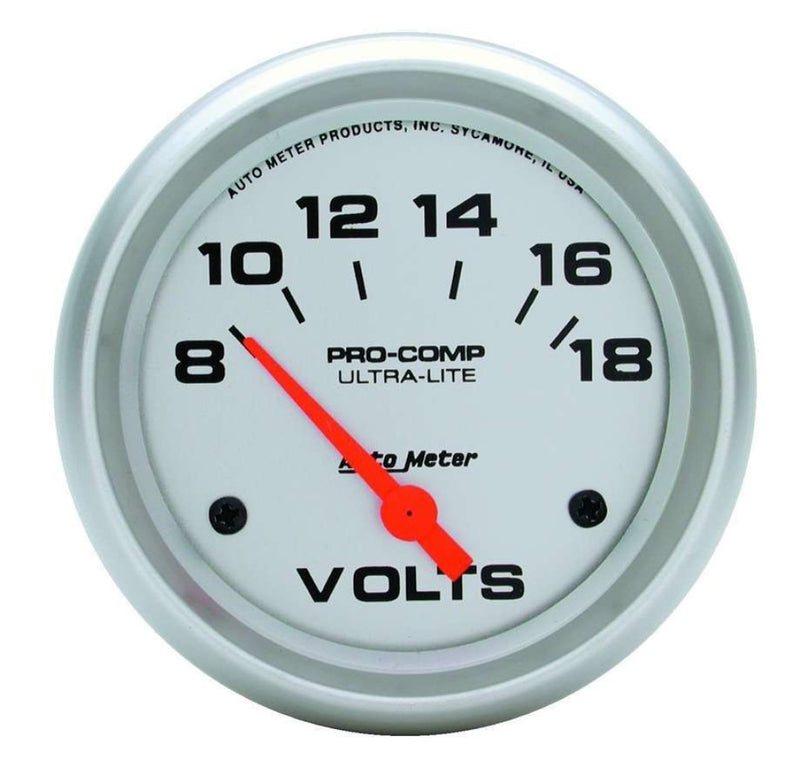 Autometer 2-5/8In Voltmeter Analog Gauges