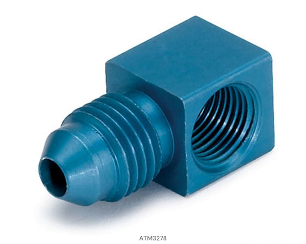 -4An 90 Degree Fitting - Blue An-Npt Fittings And Components
