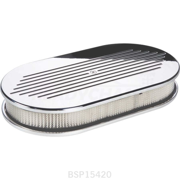 Billet Specialties Large Oval Ball Milled Air Cleaner 