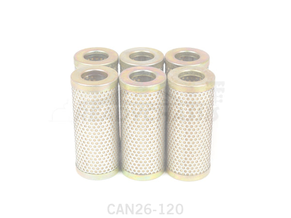 Canton Oil Filter Elements - 4-5/8in x  8 Micron (6) 