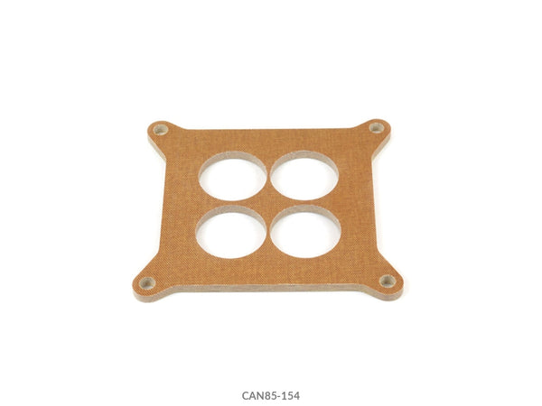 Canton Phenolic Carb Spacer - 1/4 Thick 4-Hole 