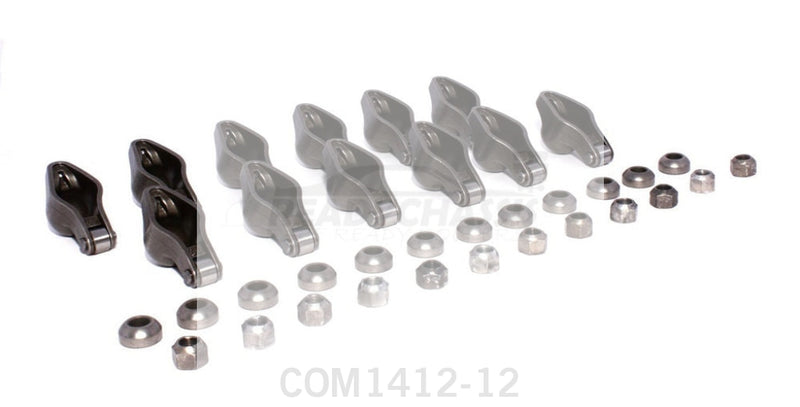 Sbc Mag-Roller Rocker Arms 3/8 Stud/1.52 Ratio And Components
