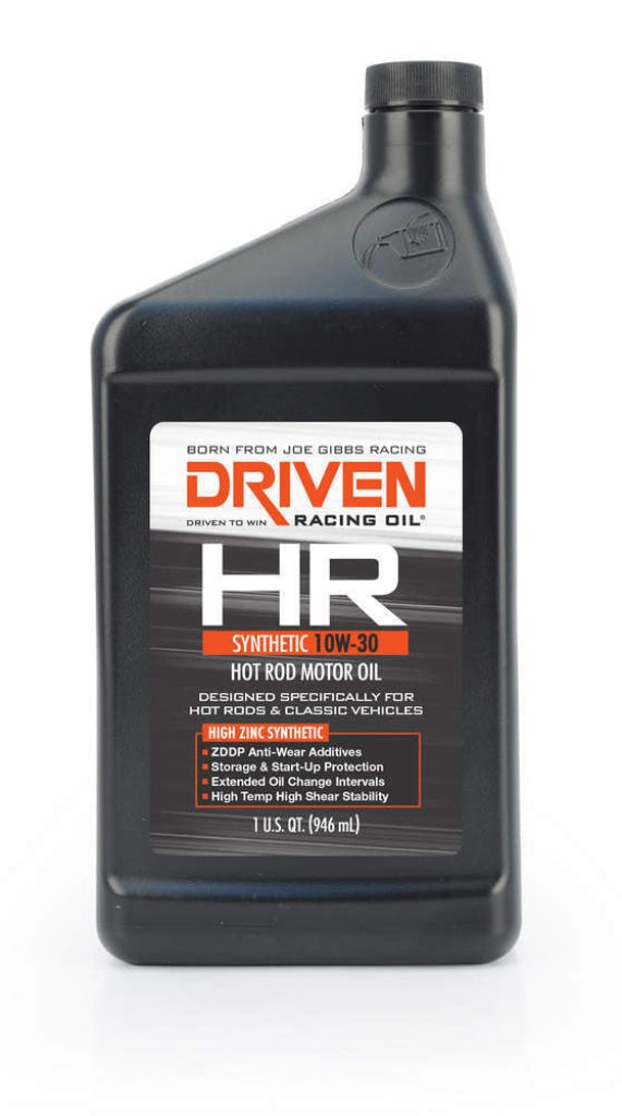 Driven Racing Hr4 10W30 Synthetic Oil 1 Qt Bottle Motor