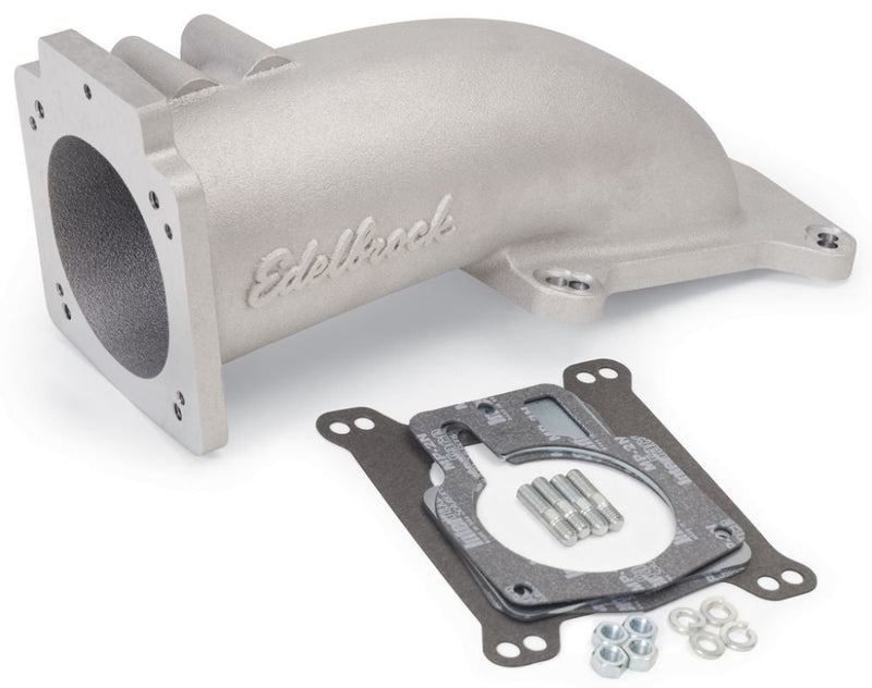 Edelbrock 90Mm Ultra-Low Profile T/B Intake Elbow 3847 Air Inlet Tubes Elbows And Components