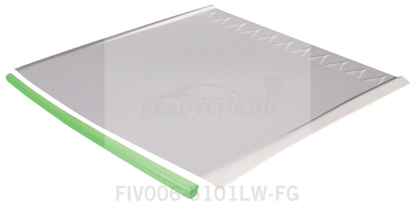 Fivestar MD3 L/W Dirt Roof White w/Lime Green Cap