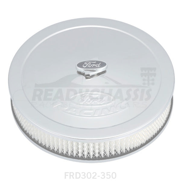 Ford Racing 13in Dia Air Cleaner Kit Chrome