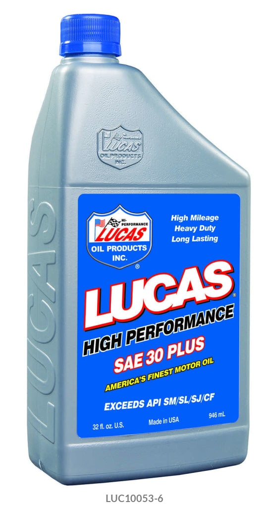 Lucas Oil 10050 Lucas High Performance Synthetic Oil