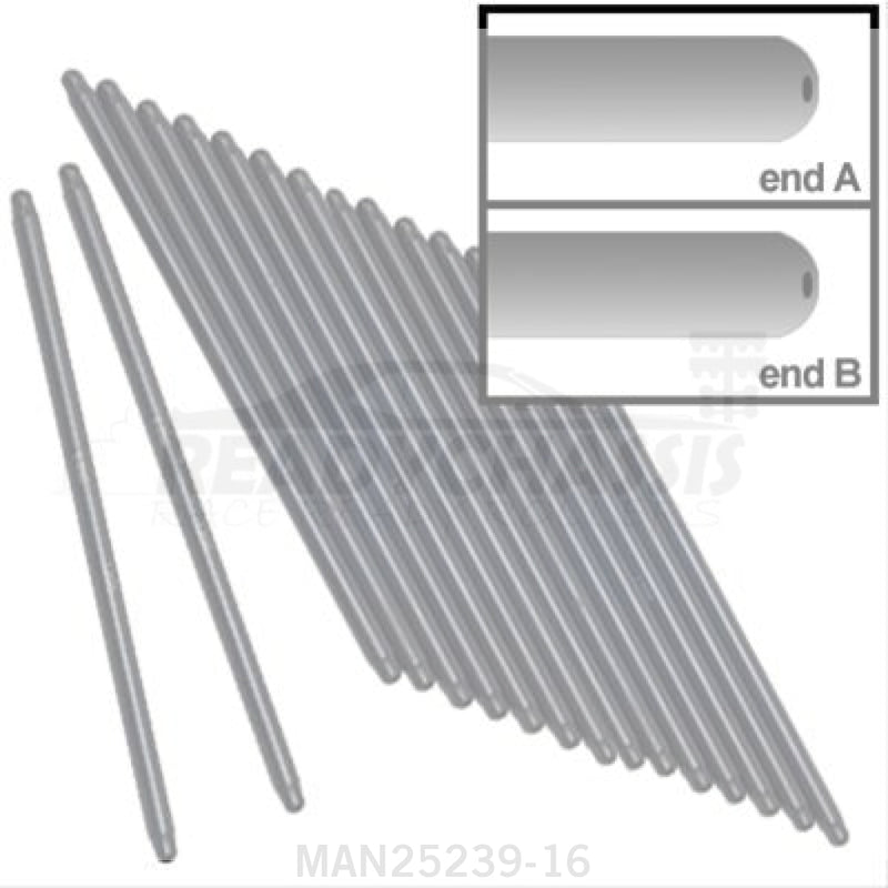 8.000 5/16 Pushrod Set .120 Wall Thickness Pushrods And Components