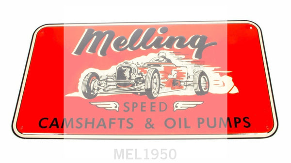 1950 Nostalgic Metal Sign - Red (Race Car) Collectable Signs