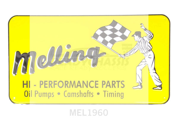 1960 Nostalgic Metal Sign - Yellow (Flag Man) Collectable Signs