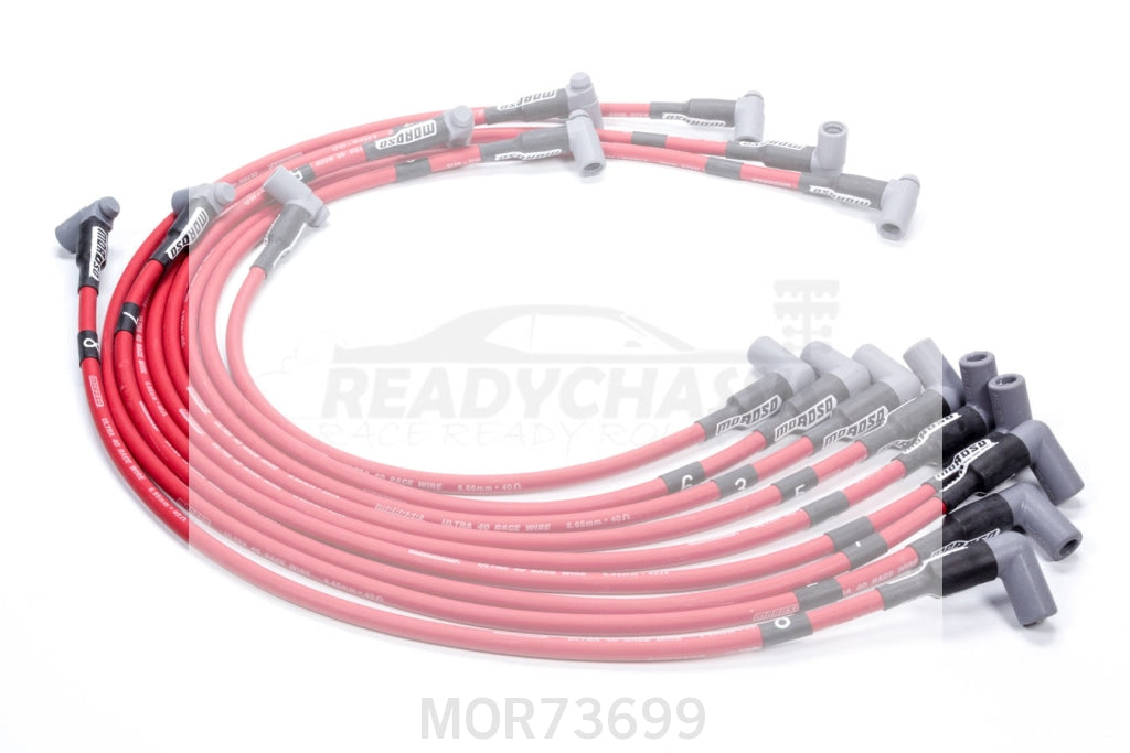 Moroso 73800 Ultra 40 Race Spark Plug Wire Set