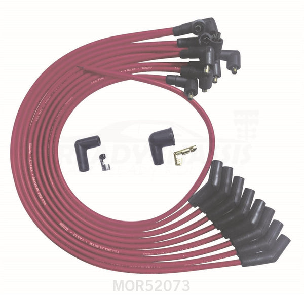 Moroso Ultra Plug Wire Set Sbf 351W Red 52073 Spark Wires
