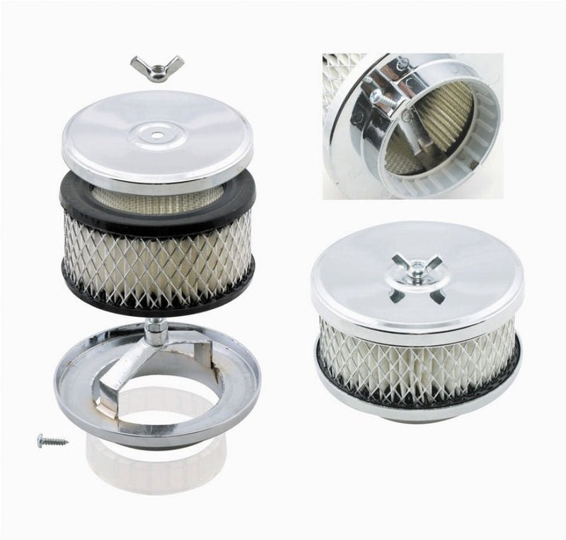 Mrgasket 4In Chrome Air Cleaner Assemblies And Intake Kits