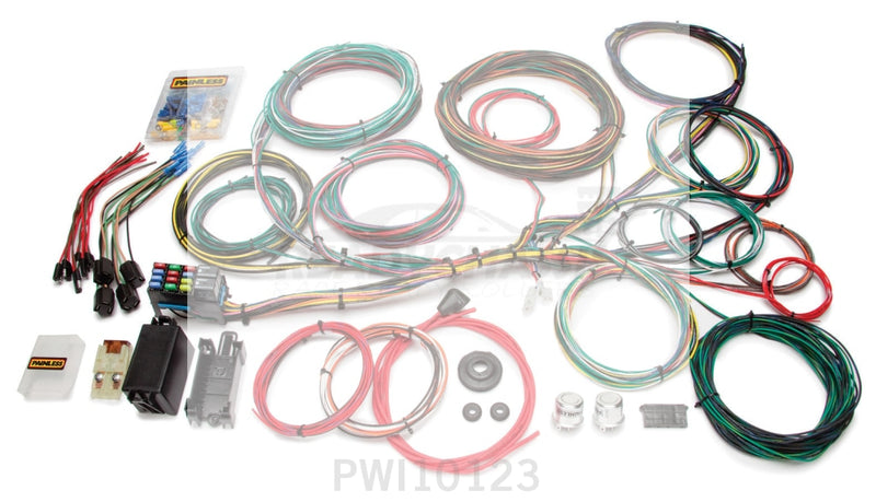 66-76 Ford Muscle Car Wiring Harness 21 Circui Full - Application Specific