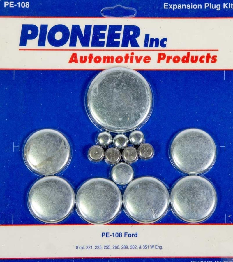 Pioneer 302 Ford Freeze Plug Kit Expansion-Freeze Plugs