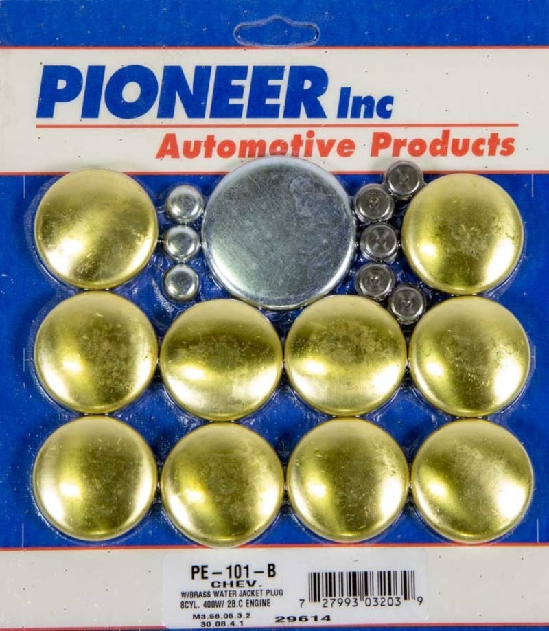 Pioneer 400 Chevy Freeze Plug Kit - Brass Expansion-Freeze Plugs