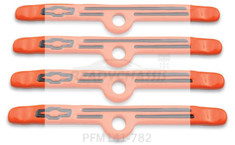 Valve Cover Hold-Downs - Orange 4Pcs. Hold-Down Tabs