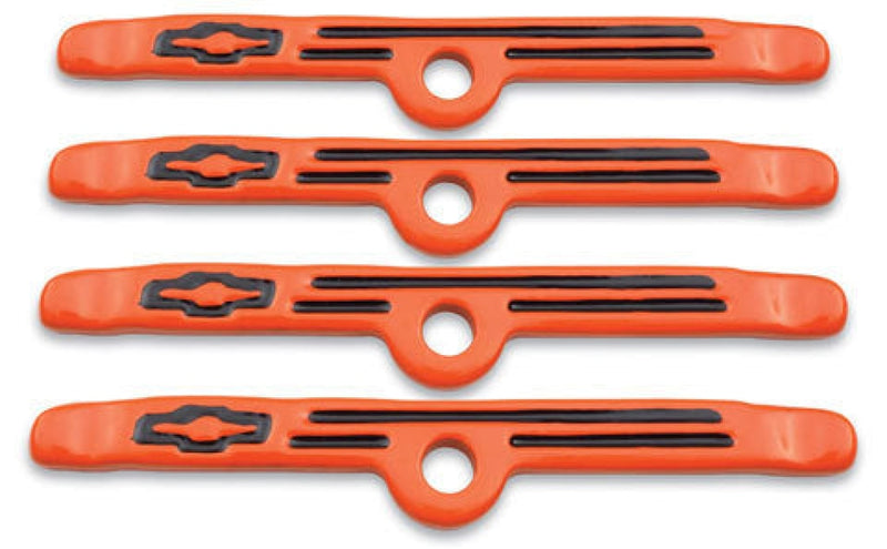 Proform Valve Cover Hold-Downs - Orange 4Pcs. 141-782 Hold-Down Tabs