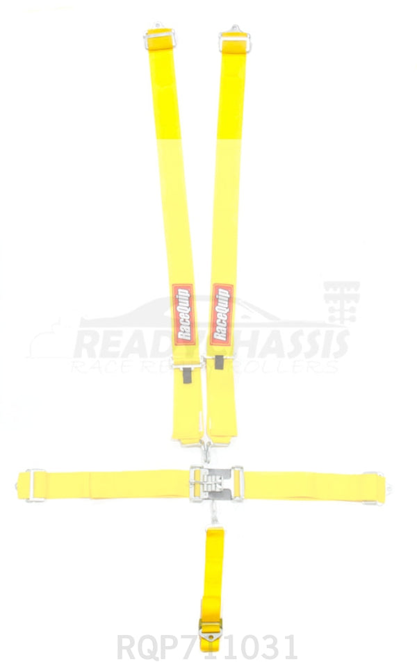 5Pt Harness Set L&l Yellow Sfi Seat Belts And Harnesses