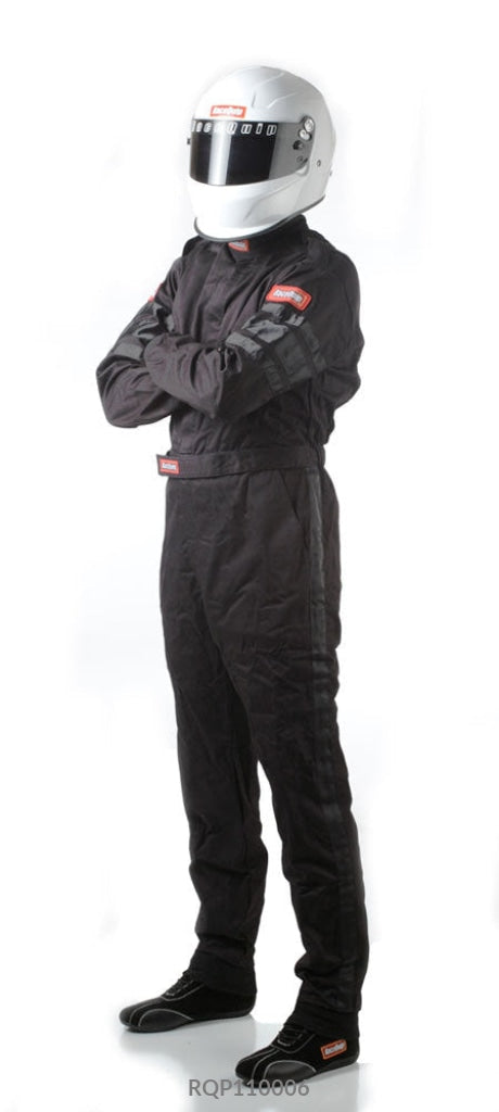 Black Suit Single Layer X-Large Driving Suits