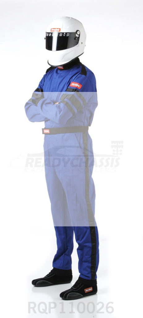 Blue Suit Single Layer X-Large Driving Suits
