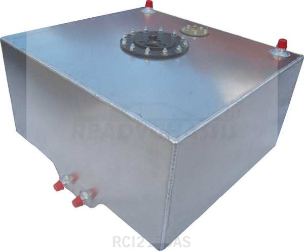 RCI Fuel Cell Alum 15 Gal Raw w/ 0-90 Ohm Sender