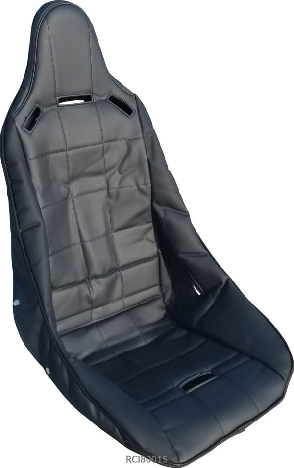 Seat Cover Poly Hi-Back Black Covers
