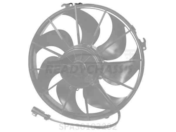 12In Puller Fan Curved Blade 1870 Cfm Cooling Fans - Electric