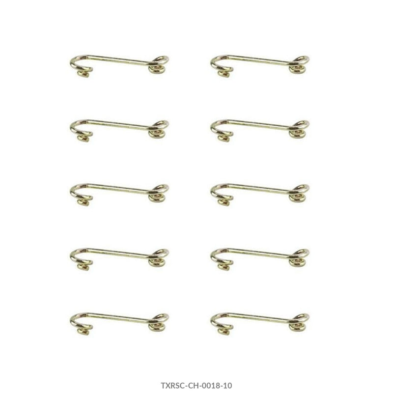 Triple X Race Components Dzus Spring Steel 10Pk Sprint Car Sc-Ch-0018-10 Quick Release Fasteners And