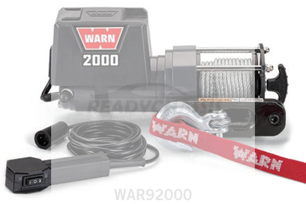 Dc2000 Winch 2000Lb W/hawse Fairlead Winches